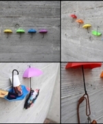 可愛創意雨傘造型收納架