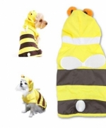 蜜蜂造型大狗雨衣